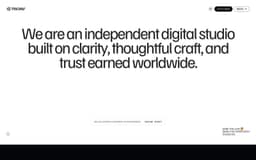 Trionn studio website