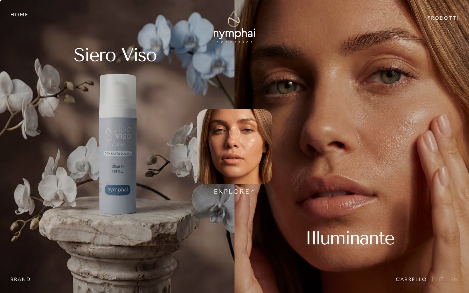 Nymphai Cosmetics app